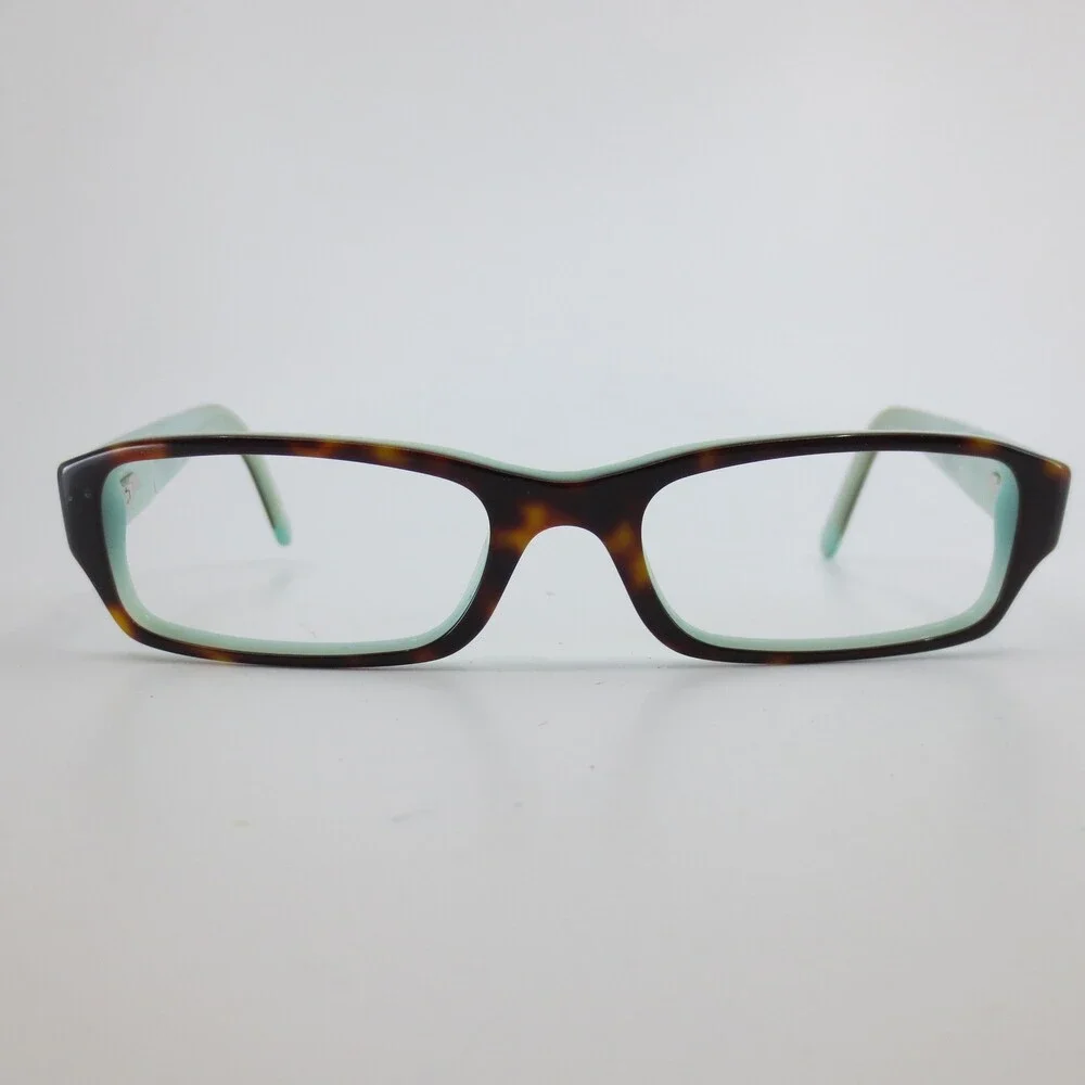 DKNY DY 4585-B 3288 Tortoise Mint Green Eyeglass Frames 50-17-135 Rectangular
